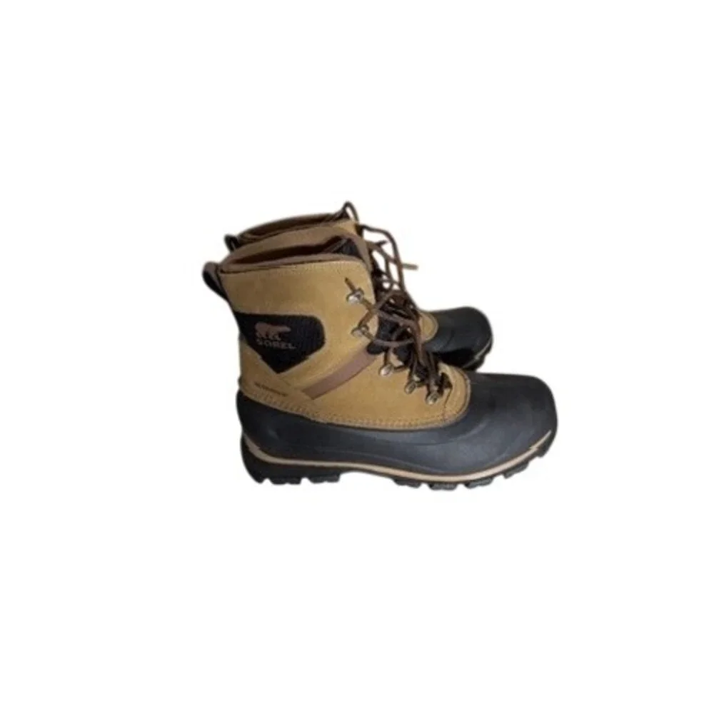 Sorel Mens NM2737-257 Tan Brown Waterproof Insulated Winter Snow Boots Size 10